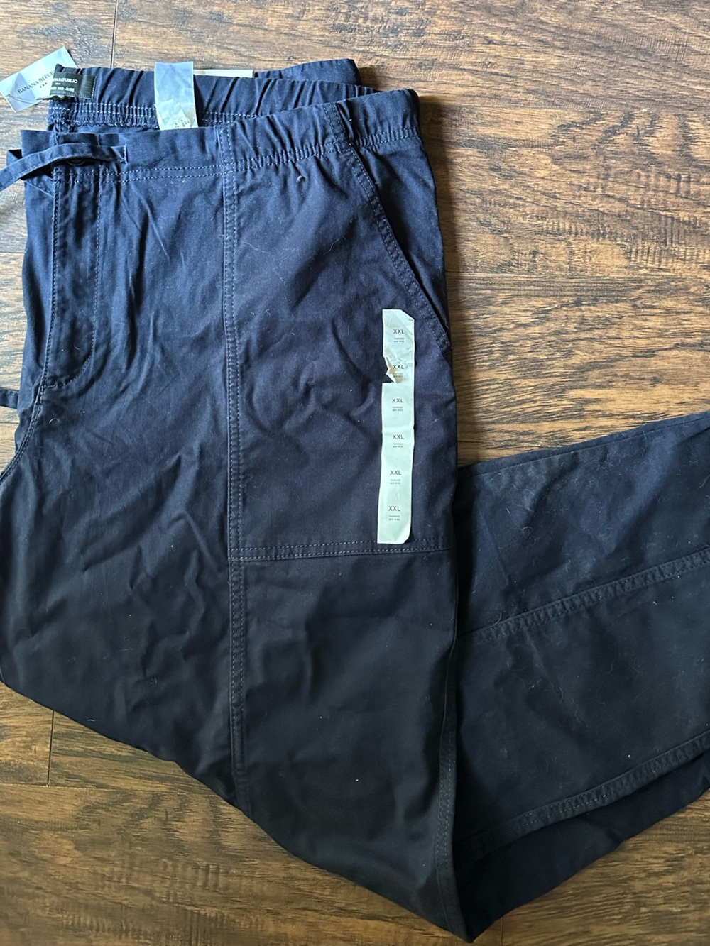 Banana Republic Factory Navy Cropped Pants